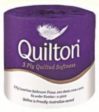 ABC Quilton Luxury 0-3200 3Ply Toilet Paper Carton (48 Rolls)