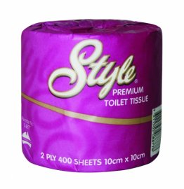 ABC Style Premium 0-8877 Toilet Paper Wrapped 2Ply Carton of 48