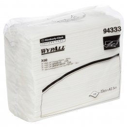 Wypall 94333 X60 Pop-Up Poly Bag Wipers