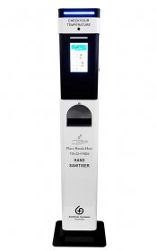Bradley CleanHands Temperature Check and Sanitiser Station