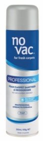 No Vac Professional Carpet Sanitiser and Deodoriser Fresh 500ml