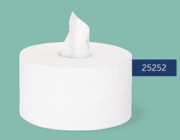 Kleenex 25252 Centre Pull 2Ply Toilet Tissue Paper, 250m Per Roll, Carton (12 Rolls)