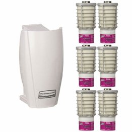 Rubbermaid TCell Combo 402110-Combo Air Freshener Dispenser and Refill Wakening Spring Fragrance