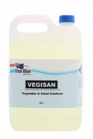 True Blue VEGISAN1X5 Vegisan Vegetable and Salad Sanitiser 5L