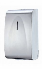Bradley CleanHands 6865 Spray Sanitiser Dispenser, Sensor Satin Stainless Steel