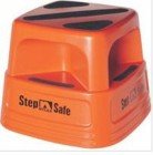 Brady 850290 Step Safe Stool Orange with Stops 500 x 500 x 360mm