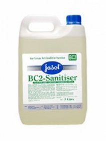 Jasol BC 2210040 BC2 Food Safe Sanitiser Carton (3 x 5L)