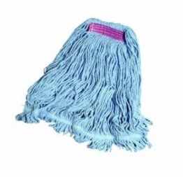 Rubbermaid 21528 Blended Looped End Mop Blue Single