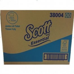 Kimberly Clark Essential 38004 Scott Jumbo Toilet Roll