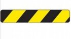 Brady 843835 Safety Marking Tape Striped Yellow/Black 150mm x 610mm