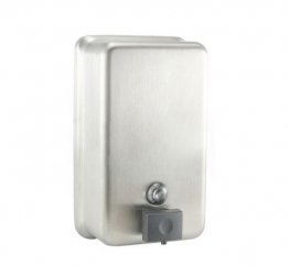 Bradley 6562B Liquid Soap Dispenser with Plastic Button