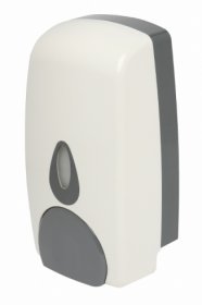 Edco Basin DC800 Soap Dispenser 1L White and Grey 1L
