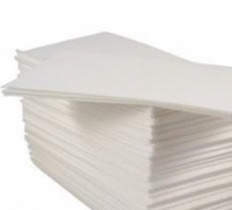 Elyse Airlaid DNA Dinner Napkins Linen Look White Carton of 500