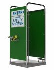 Enware Emergency EM690  Platform Shower and Eye Face Wash, Multi 16 Spray, 3 Side Panels