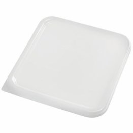 Rubbermaid Foodservice Colour-Coded Container Lid Square, Fits 11.4L Container White Dairy