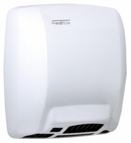 Mediclinics Mediflow M02A Hand Dryer Sensor Warm Air White Epoxy