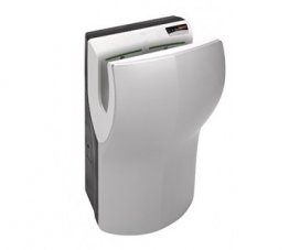 Mediclinics Dual Flow Plus M14A Hand Dryer Eco Commercial Satin Stainless Steel