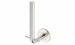 Madinoz Bathroom SRH845/A Toilet Roll Holder Double Vertical Polished Stainless Steel
