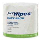 WOW Wipes FiT Wipes MPC Antibacterial Surface Wipes Carton (4 Rolls)