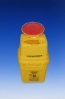 IDC Medical QSeu4.0 Sharps Container Waste Disposal Container Square 4L Single