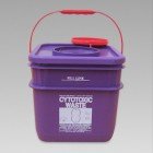 IDC Medical RE10LCT Cytotoxic Waste Safe 10L Square Single container