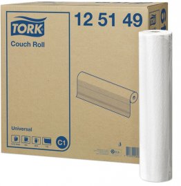 Tork 125149 C1 Couch Roll Carton (8 rolls)