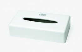 Tork F1 270023 Facial Tissue Dispenser White Plastic