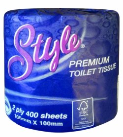 ABC Style Premium P-400 Toilet Paper Scented, 400 sheets Carton of 48