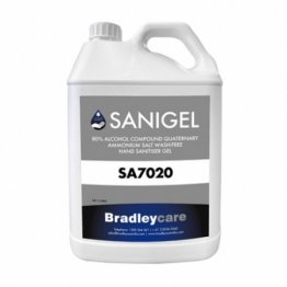 Bradley Sanigel SA7020 Hand Sanitiser Gel 80 Percent