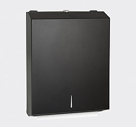 JD MacDonald Paper Towel Dispenser Surface Mount 10-0210-41 matte Black