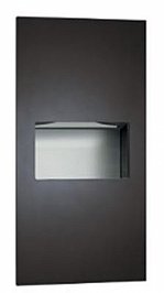 JD MacDonald Piatto 64623-41 Paper Towel Dispenser and Waste Bin 8.4L Matte Black