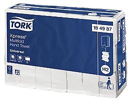Tork H2 Xpress 184987 Multifold Hand Towel Slimline (Carton of 21)