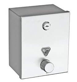 Bradley Contemporary 6563 Soap Dispenser 1.2L Liquid Stainless Steel Bulk Refill