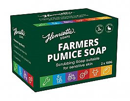 Henrietta 187 Farmers Pumice Soap Twin Pack of 100g MPI approved