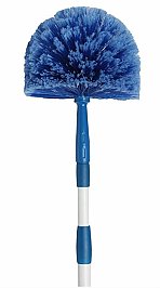 Edco 10395 Janitor Soft Ceiling Brush with Telescopic Handle