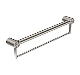 Avail Design Calibre Mecca R01T60-BN 600mm Grab Rail with Towel Holder