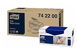 Tork 742200 Soft Wash Cloth Premium ( Carton x 8 Packs )