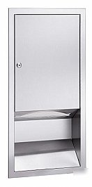 Bradley Retro 244-11 Paper Towel Dispenser, Lockable Surface Mounted