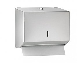 Bradley 252 Paper Towel Dispenser Multifold Satin Stainless Steel