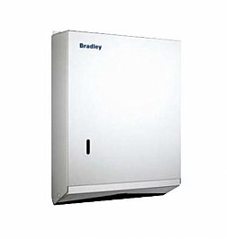 Bradley 256-15JE Paper Towel Dispenser Satin Stainless Steel