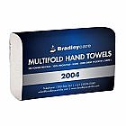 Bradley Bradleycare 2004 Slimline Hand Towel Carton (16 Packs)