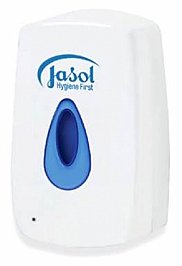 Jasol Brightwell 4018294 Touch Free Automatic Soap Dispenser White and Blue