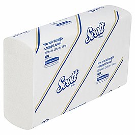 Scott 4444 Compact Towel Low Wet Strength (Carton of 24)