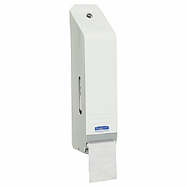 Kimberly Clark 4975 Triple Toilet Roll Dispenser White Coated Metal