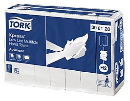 Tork H2 Xpress Advanced 306120 Multifold Hand Towel Low Lint