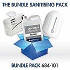 Bradley Tradie 684-101 Sanitiser and Cleaning Combo Pack White