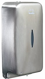 Bradley Diplomat 6A00-11 Liquid Soap or Sanitiser Dispenser Sensor 800ml Stainless Steel