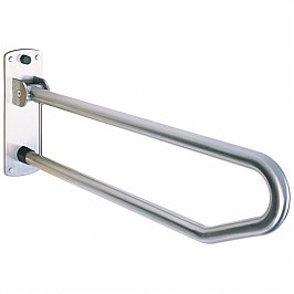 Bradley Accessible 832-101-Q6 Drop Down Rail, No Locking Pin Satin Stainless Steel