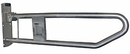 Bradley Accessible 832-101-NC-RH Drop Down Rail with Nurse Call Right Hand Satin stainless steel