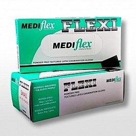Mediflex PFLMSH-S Powder Free Latex Glove Small Carton (10 Boxes)